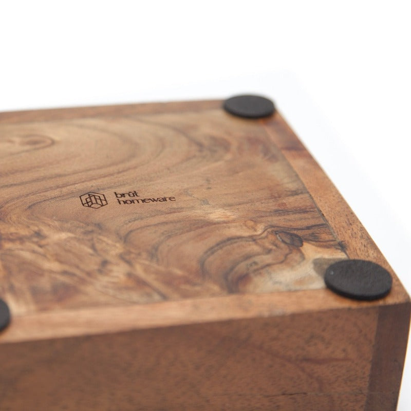 Bac à marc de café - Knock box en bois – ROBIN concept store masculin